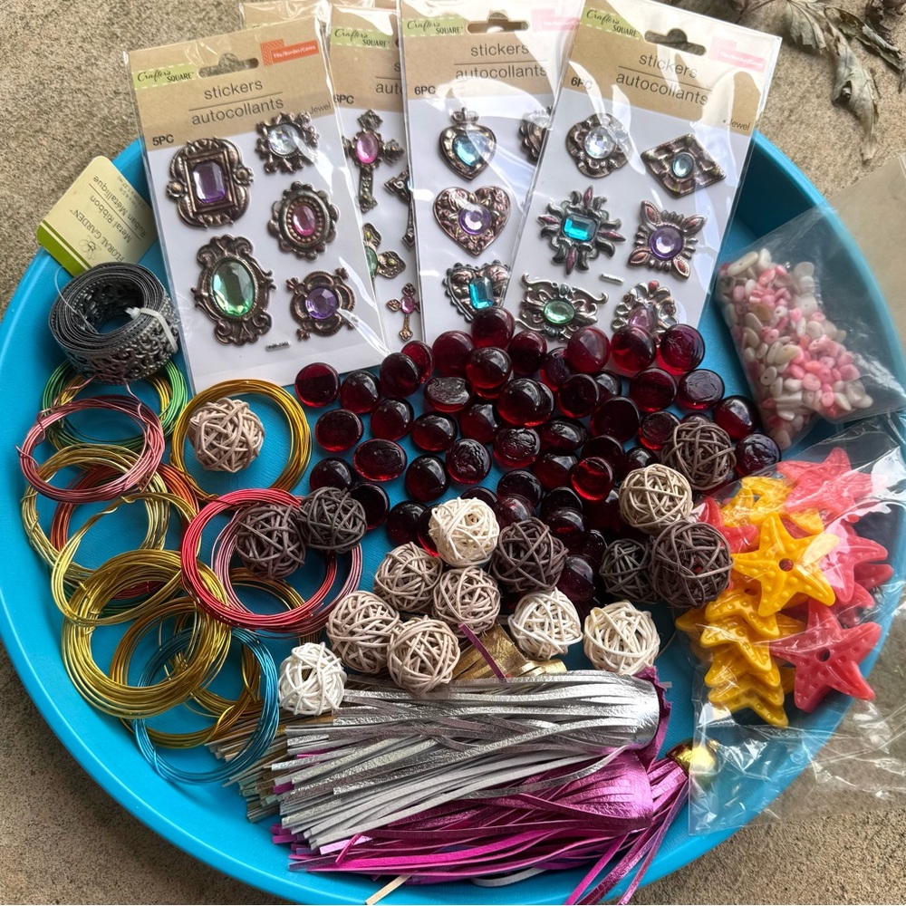 Bundle of Used Leftover Craft Stuff